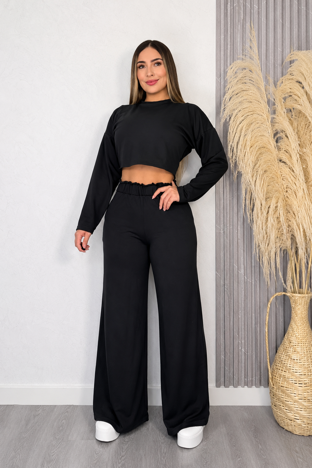 Midnight Elegance Two-Piece Set