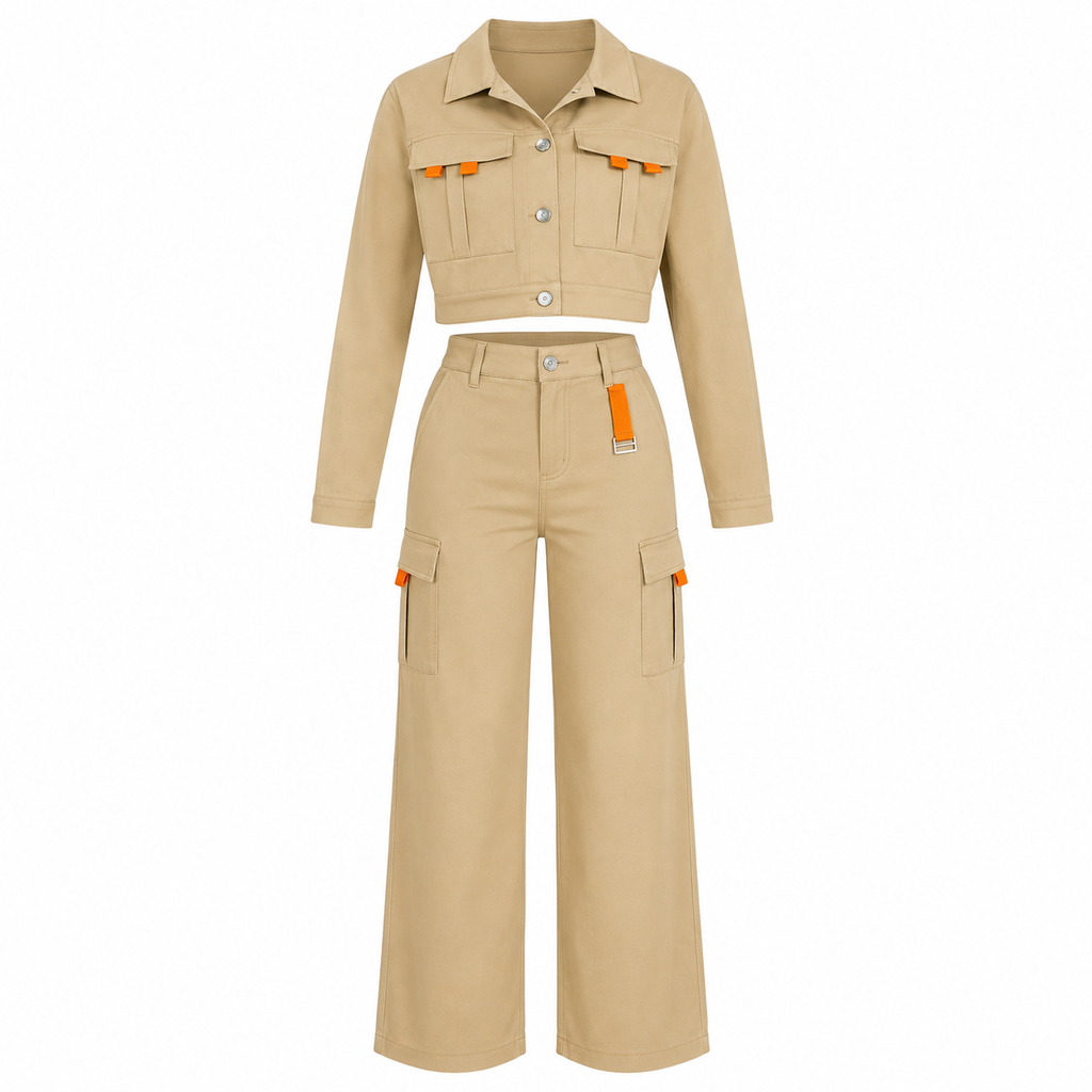 Urban Cargo Set Beige Premium