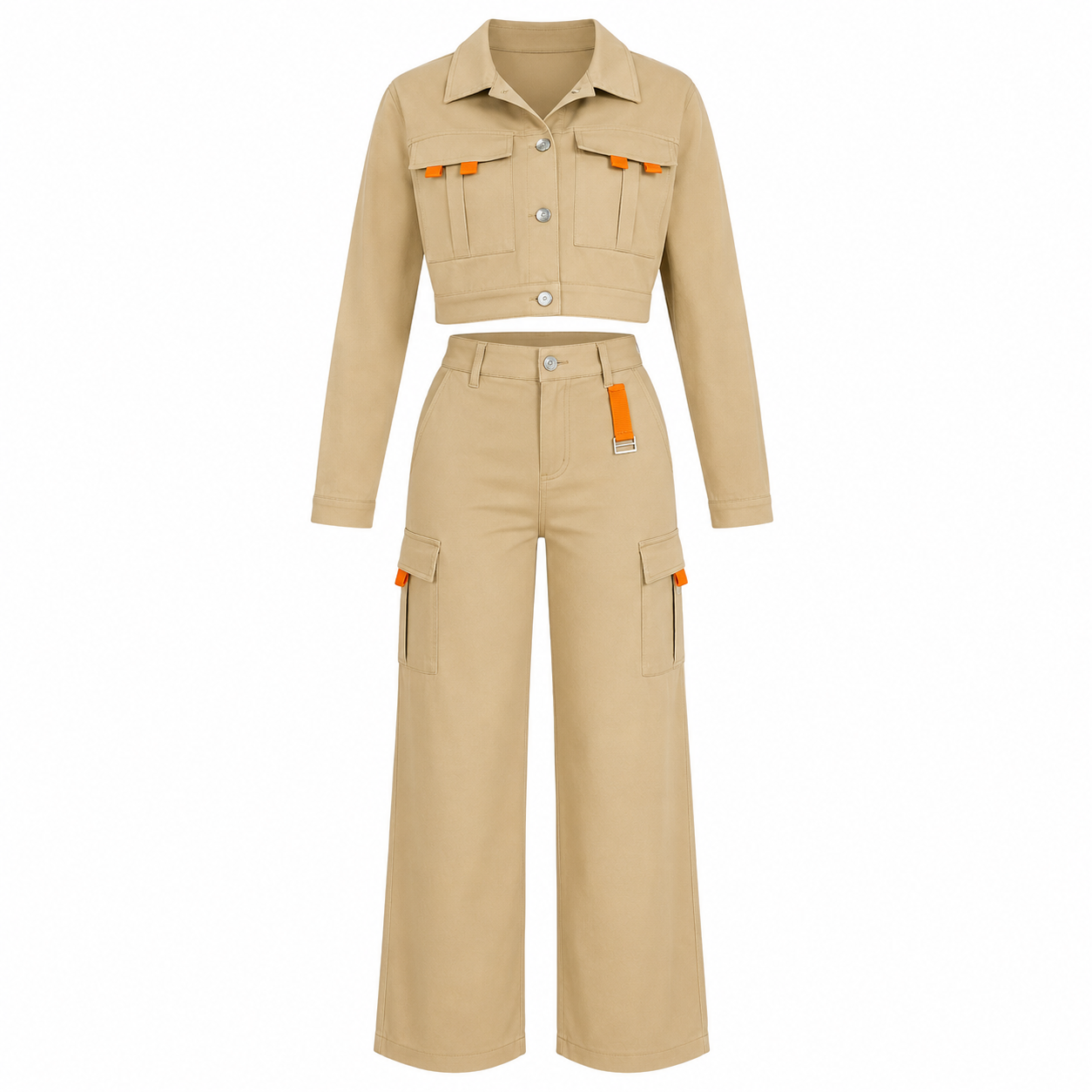 Urban Cargo Set Beige Premium